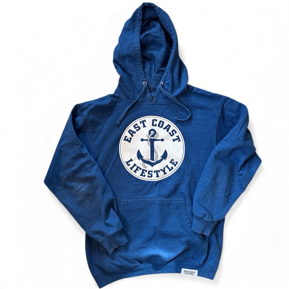 EAST COAST LIFESTYLE Classic Blue Hoodie